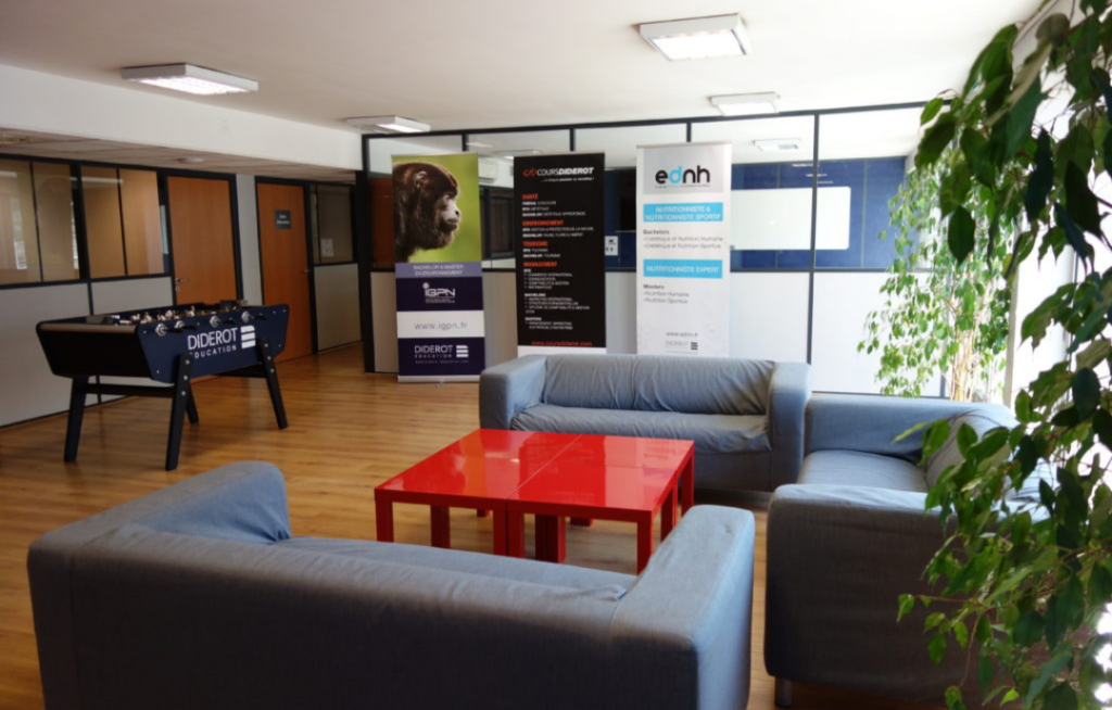 accueil et espace détente EDNH Toulouse